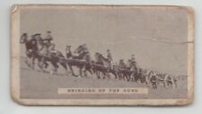 1915 W. D. & H. O. WILLS - BRITAIN'S DEFENDERS (#27 BRINGING UP THE GUNS)  picture