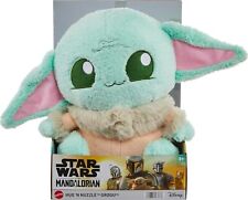 ​Star Wars Hug 'n Nuzzle Grogu Plush Figure Stuffed Animal Baby Yoda 10-inch picture