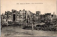 Vintage Patriotic Postcard - World War 1 - WW1 - Ruines de Relms picture