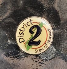 District 2 Sons Of Norway Collectors Metal Lapel Pin picture