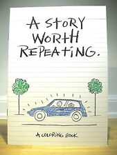 Vtg 88-91 1992 Honda Coloring Book A Story Worth Repeating Civic AH Hatch EF SH4 picture