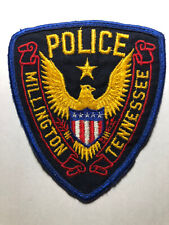 Vintage Millington Tennessee Police Patch picture