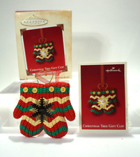 2003 Hallmark Keepsake Ornament Christmas Tree Gift Clip in Orginal Box picture
