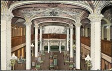 1911 Steamer Commonwealth PC Venetian Gothic Saloon, ship interior picture
