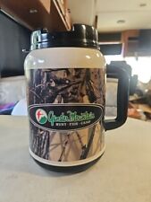 GANDER MOUNTAIN HUNT FISH CAMP 64oz Insulated Mug Container Vintage  picture