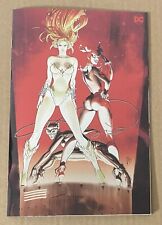 Gotham City Sirens #1 2nd Printing Red FOIL Variant DC Comic  NM  Second Print picture