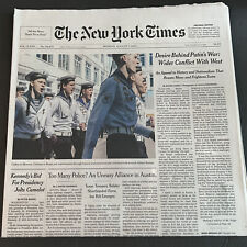 The New York Times Newspaper August 7 2023 US Reign At World Cup End By a mm picture