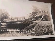 Columbus Texas Photos Locomotive Train TCM Co Gravel Industrial 1930's picture