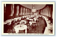 The Game Cock Restaurant And Cafe Interior New York City NY Vintage Postcard picture