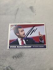 Vivek Ramaswamy Signed Card  2024 Presidential Candidate Next VP?? Very Rare picture