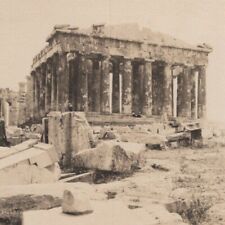 Vintage 1900s RPPC Parthenon Athens Greece Postcard picture