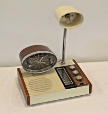 Vintage Longines Symphonette Model LCR 510 - AM FM Clock Lamp - Nice Japan picture
