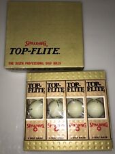 1979 HAWAIIAN OPEN Top-Flite Spalding GOLF BALL Box New One Dozen Balls 1,2,3,4 picture