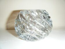 Party Lite Vintage Crystal SWIRL Votive Candle Holder #30 picture