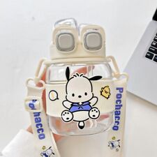 Sanrio Pochacco Two Way Drinking Water Bottle W Strap 760ml/25.7oz NEW picture