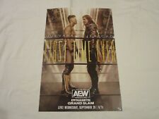AEW All Elite Wrestling Sammy Guevara Chris Jericho 12x18 Poster Dynamite 23/50 picture