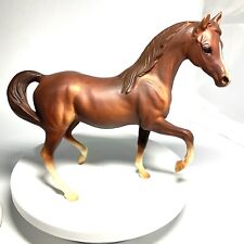 Vintage 1970s Breyer Classic Arabian Mare Chestnut Breyer Mold  Toy Horse picture