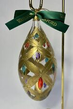 Vintage Waterford Holiday Heirlooms Annual Ornament Series Dated Egg 1999 Poland picture