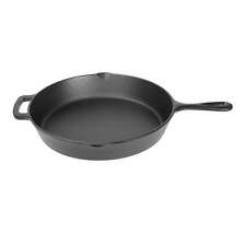 Mainstays 12-inch Cast Iron Skillet，Oven Safe, Pre-Seasoned，NEW picture