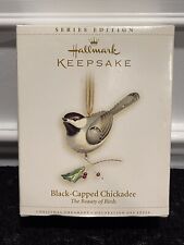 Unused Hallmark Keepsake Beauty Of Birds Black Capped Chickadee MINIATURE 2006 picture