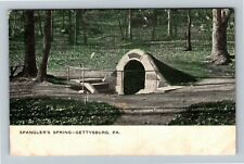 Gettysburg PA-Pennsylvania, Spangler's Spring Vintage Souvenir Postcard picture