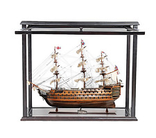 H.M.S. Victory Midsize-Scaled Model Ship with Display Case with Access Panel picture