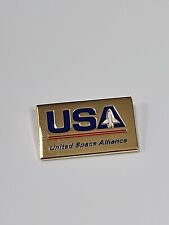 USA United Space Alliance Lapel Pin Spaceflight Operations Company. Defunct 2019 picture