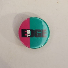 Vintage The Edge Logo Pinback Button picture