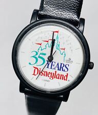 Vintage 1990 Lorus Disney Wristwatch Disneyland 35 Years Anniversary Castle 11 picture