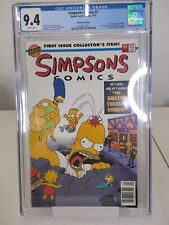 Amazing SIMPSONS COMICS #1 Newsstand RARER 1993 Bongo comics CGC 9.4🔥FlipBook picture
