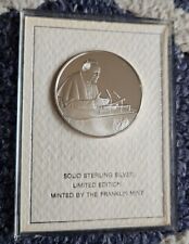 1978 Franklin Mint Pope John Paul II Visit To The United States Sterling Silver picture