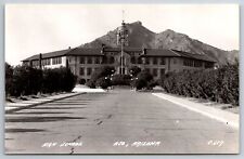 Ajo Arizona~High School Building~1940s RPPC picture