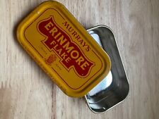 Murray's Erinmore Flake Vintage Empty Pipe Tobacco Tin Made in N. Ireland picture