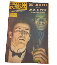 Dr Jekyll and Mr Hyde Classics Illustrated Published 1965 Horror Vintage picture