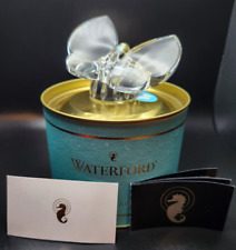 Waterford Crystal Butterfly Collectable Glass Figurine New With 