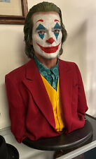 Joaquin Phoenix Joker 1:1 Life Size Custom Bust--ONE OF A KIND  INSANE REALISM picture