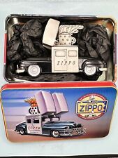 Zippo Diecast Car In Collectible Tin NEW 1997 picture