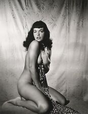1950s Actress Model Bettie Page Classic Pin up Picture Photo Print  8.5
