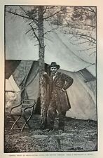 1885 Last Days of General Ulysses S. Grant illustrated picture