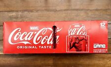 LIMITED EDITION Marvel Coke (Coca-Cola) SEALED 12 Pack of 12 Oz Cans picture