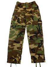 BDU Hot Weather Combat Pants Small Regular US Army AF Woodland Camo Uniform NEW picture