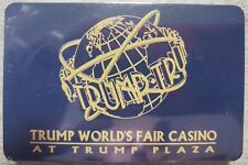 Rare Vintage TRUMP World's Fair Casino Playing Cards - NEW SEALED -Atlantic City picture