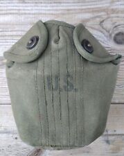ORIGINAL LATE POST WWII WW2 M1910 CANTEEN COVER FOR M1936 PISTOL BELT OD7 picture