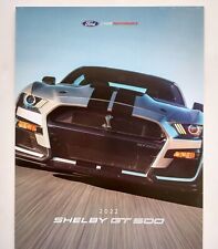 2022 Ford SHELBY MUSTANG GT 500 Dealer BROCHURE 8 Pages COLOR Collectible - NEW picture
