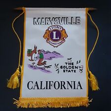 Lions Club International Banner Weaverville CA California 