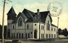 Canada 1909 Winnipeg,MB St. George's English Church Manitoba Postcard 1c stamp picture