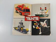 Vtg 1978 Tente Basic Building Set Advertisement By Hasbro Rare Find  picture