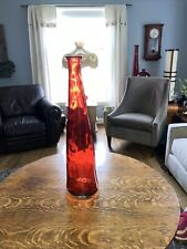 Blenko Floor Decanter 32 Inches Tall picture