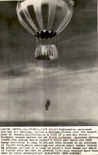LD291 1970 Wire Photo BALLUTE HOT AIR BALLOON PARACHUTE USAF AIRBORNE RECOVERY picture