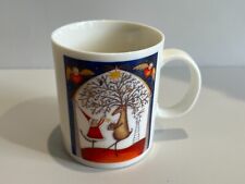 Neiman Marcus 1996 Christmas Porcelain Coffee Cup Mug, 4